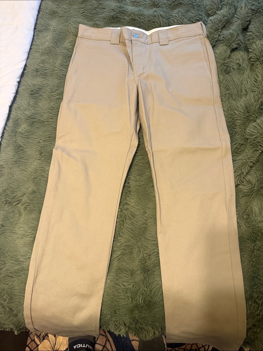 Dickies Men's Skinny Fit Khaki Pants - Tan